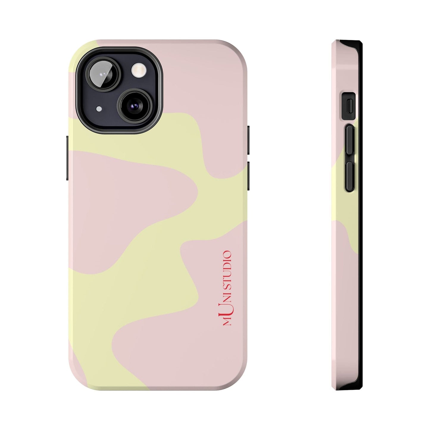 Muni Studio Phone Case iPhone 13 Mini CREAM PUFF, Tough Phone Case
