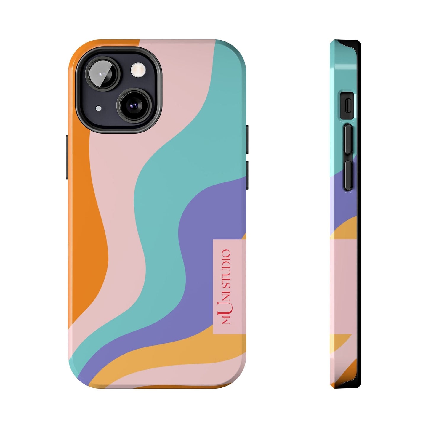 Muni Studio Phone Case iPhone 13 Mini GELATO, Tough Phone Case