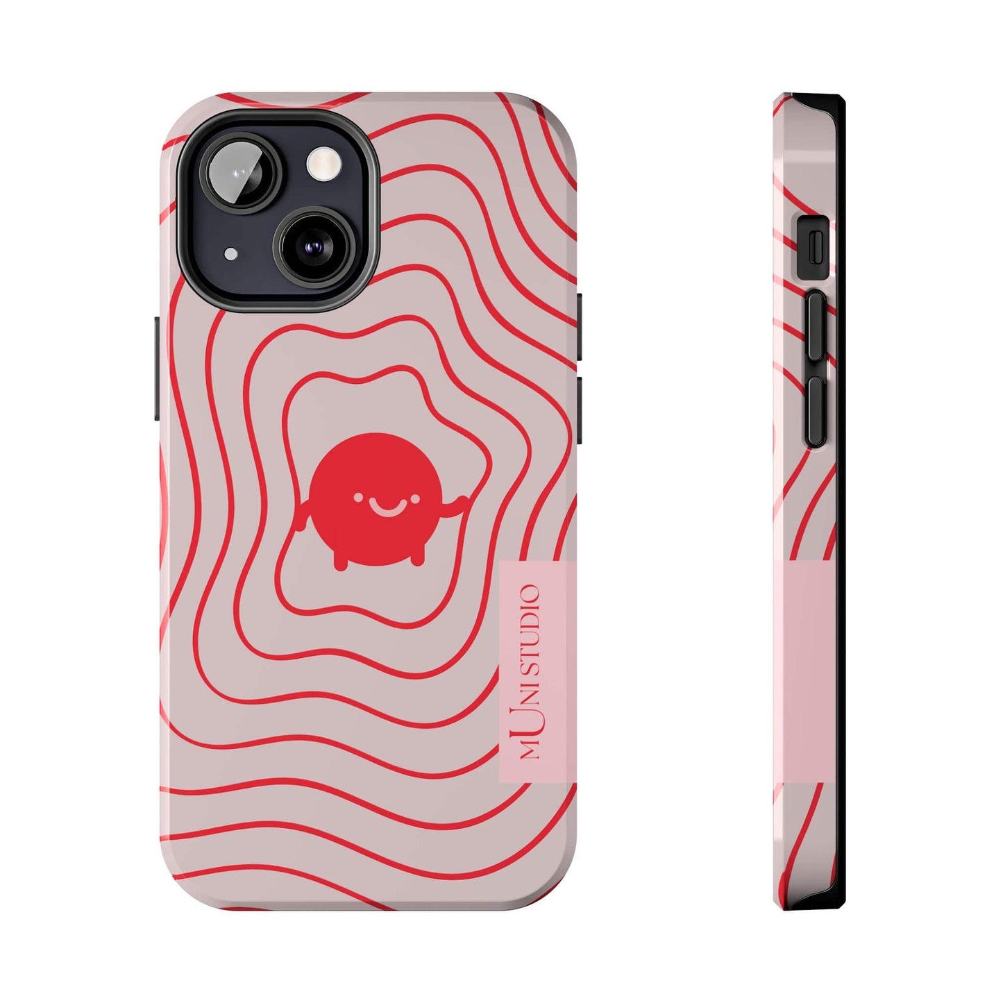Muni Studio Phone Case iPhone 13 Mini RED LIL LEGEND, Tough Phone Case