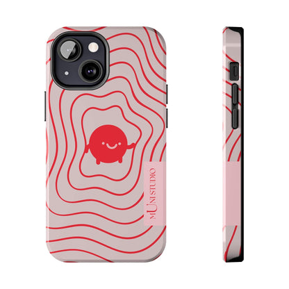 Muni Studio Phone Case iPhone 13 Mini RED LIL LEGEND, Tough Phone Case