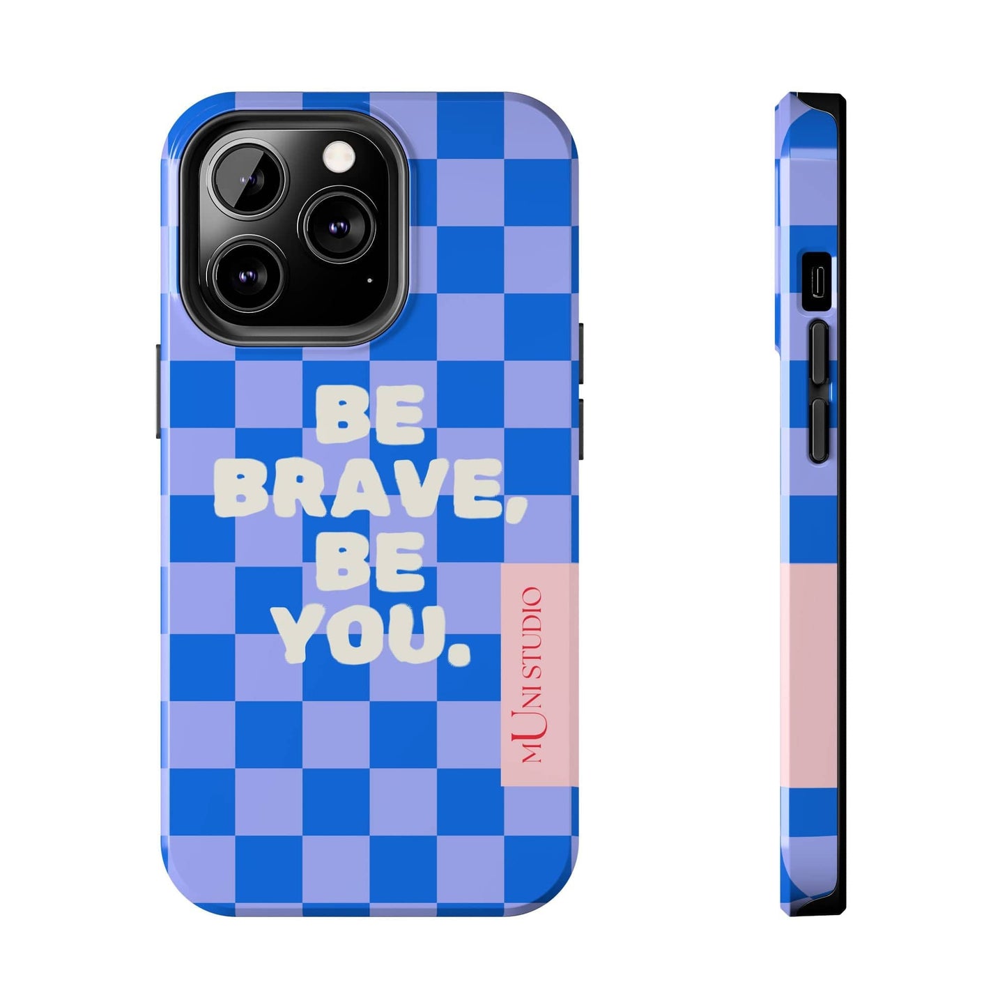 Muni Studio Phone Case iPhone 13 Pro BE YOU, Tough Phone Case