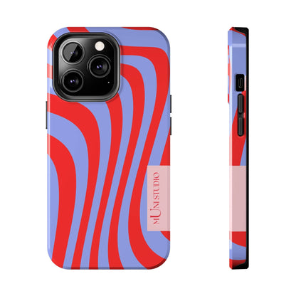 Muni Studio Phone Case iPhone 13 Pro CHIARA SWIRL, Tough Phone Case