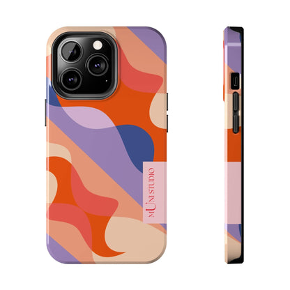 Muni Studio Phone Case iPhone 13 Pro FLOW, Tough Phone Case