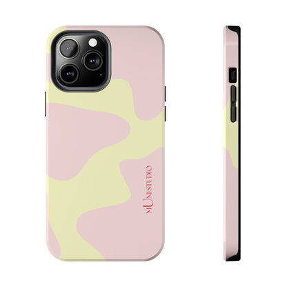 Muni Studio Phone Case iPhone 13 Pro Max CREAM PUFF, Tough Phone Case