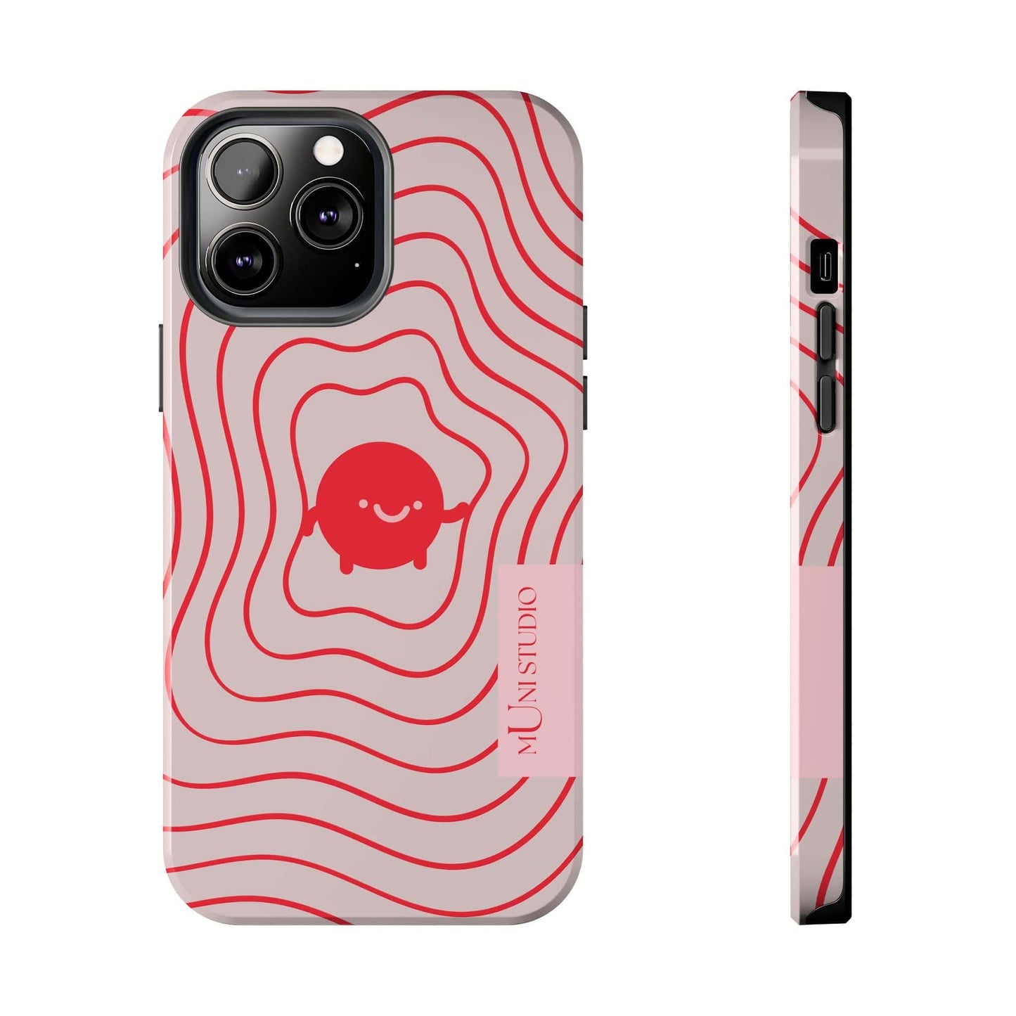 Muni Studio Phone Case iPhone 13 Pro Max RED LIL LEGEND, Tough Phone Case
