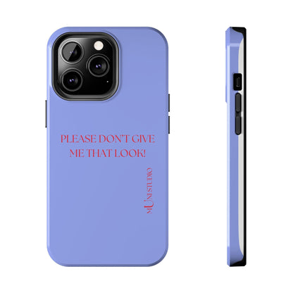 Muni Studio Phone Case iPhone 13 Pro THAT LOOK, Tough Phone Case