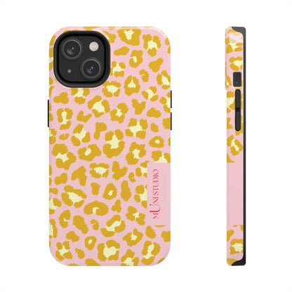 Muni Studio Phone Case iPhone 14 GOLDEN RAWR, Tough Phone Case