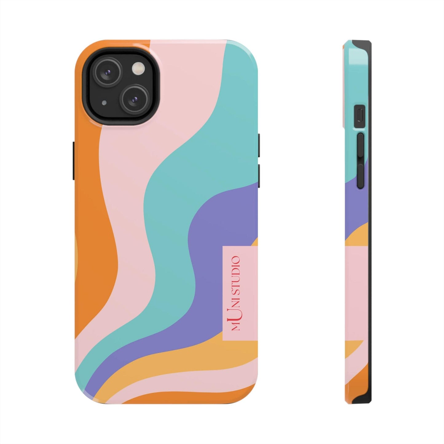 Muni Studio Phone Case iPhone 14 Plus GELATO, Tough Phone Case