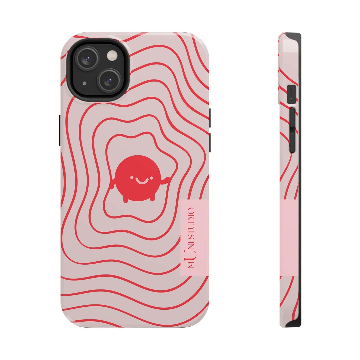 Muni Studio Phone Case iPhone 14 Plus RED LIL LEGEND, Tough Phone Case