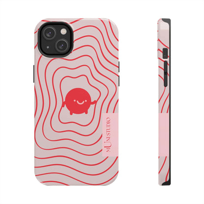 Muni Studio Phone Case iPhone 14 Plus RED LIL LEGEND, Tough Phone Case