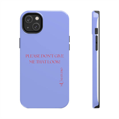 Muni Studio Phone Case iPhone 14 Plus THAT LOOK, Tough Phone Case