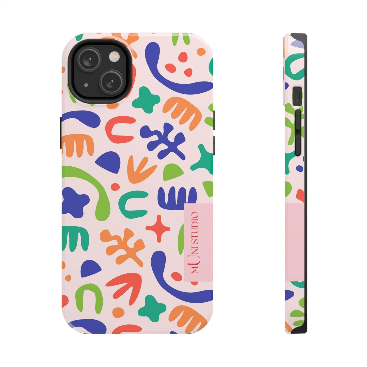 Muni Studio Phone Case iPhone 14 Plus YOGA, Tough Phone Case