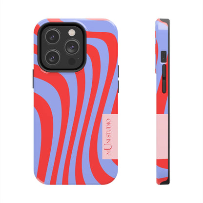 Muni Studio Phone Case iPhone 14 Pro CHIARA SWIRL, Tough Phone Case