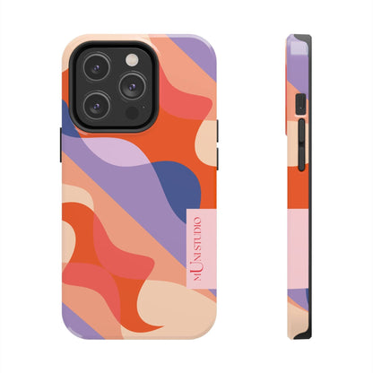 Muni Studio Phone Case iPhone 14 Pro FLOW, Tough Phone Case