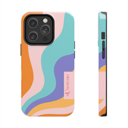 Muni Studio Phone Case iPhone 14 Pro GELATO, Tough Phone Case