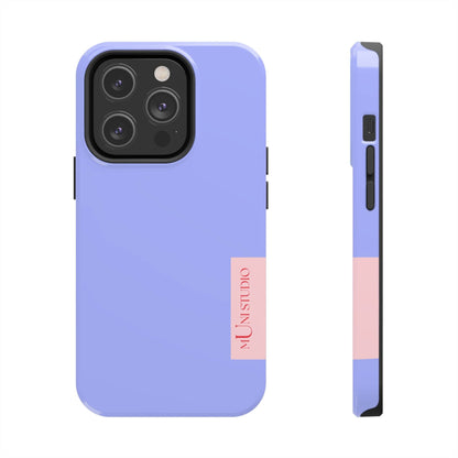 Muni Studio Phone Case iPhone 14 Pro LAVENDER, Tough Phone Case