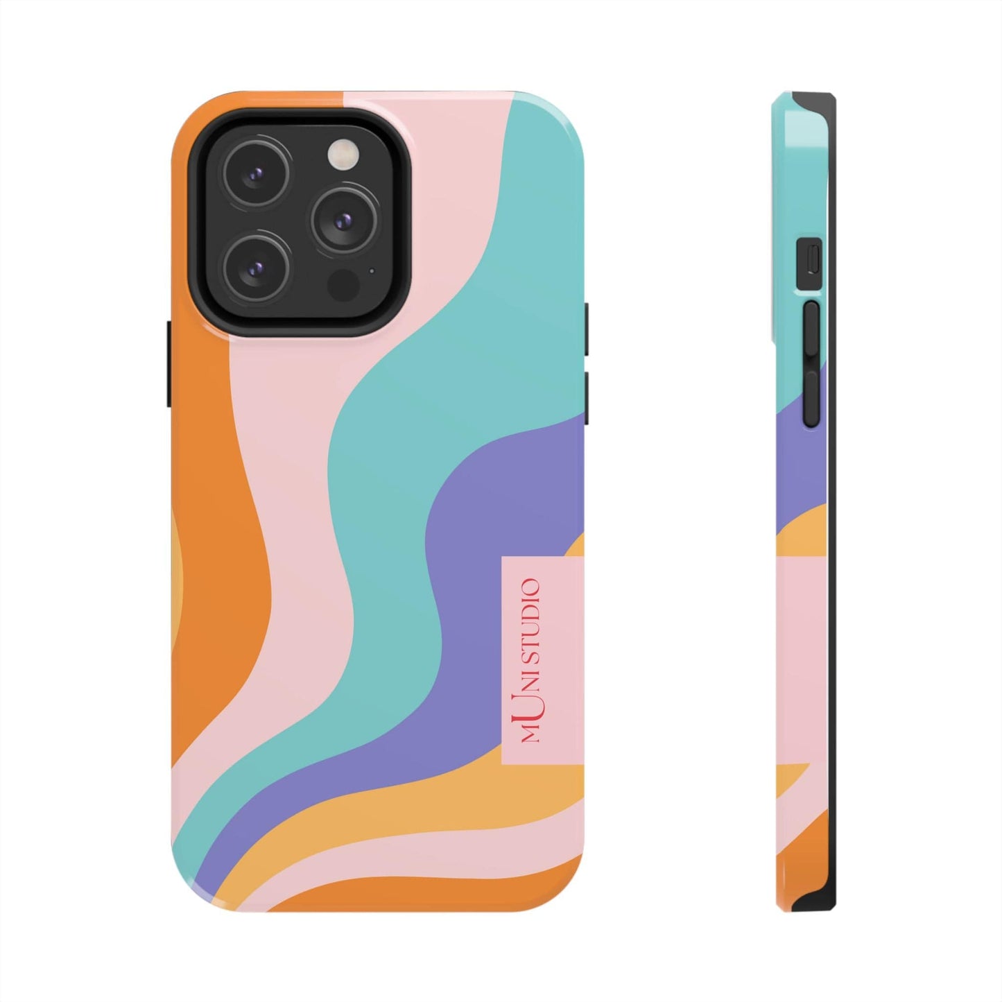 Muni Studio Phone Case iPhone 14 Pro Max GELATO, Tough Phone Case