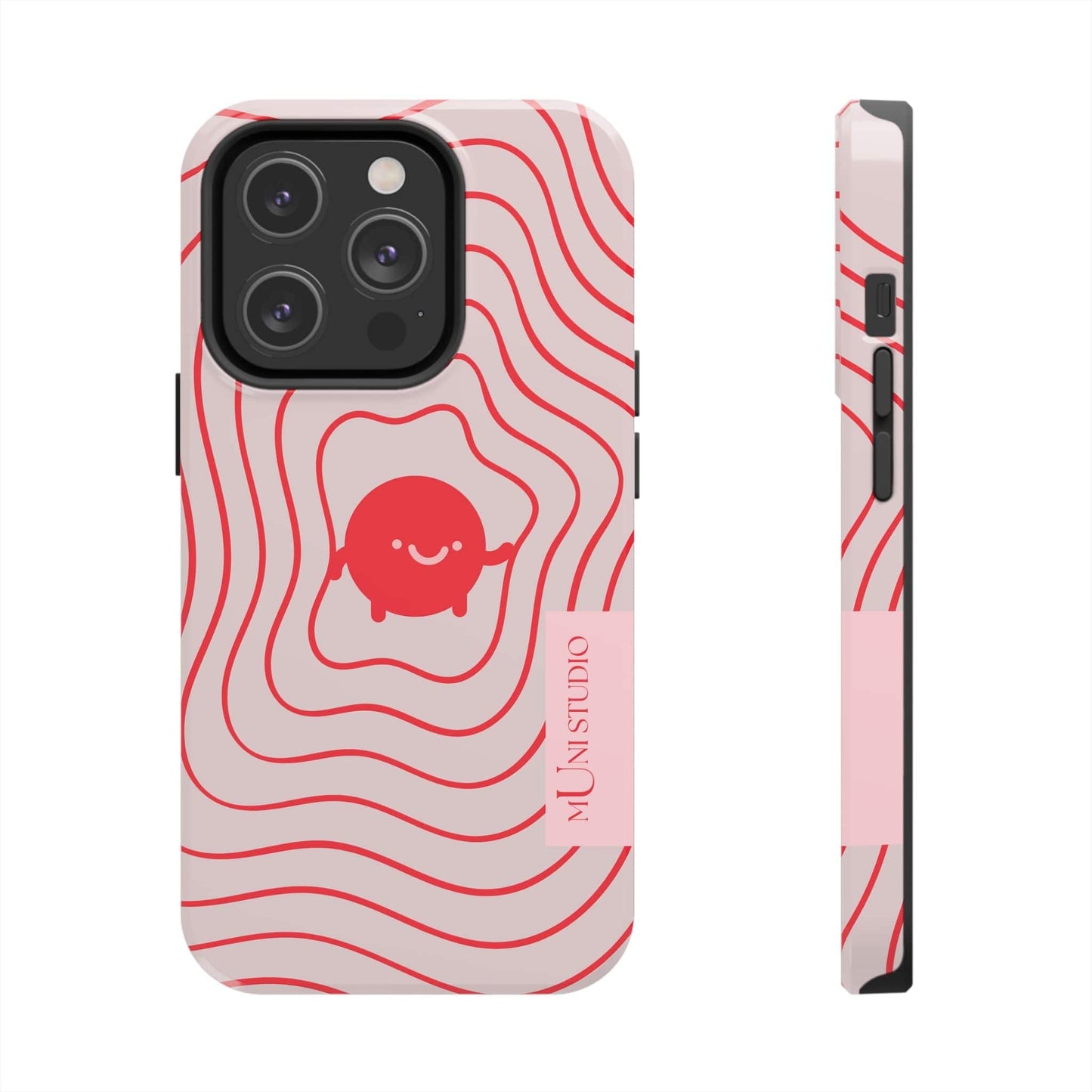Muni Studio Phone Case iPhone 14 Pro RED LIL LEGEND, Tough Phone Case