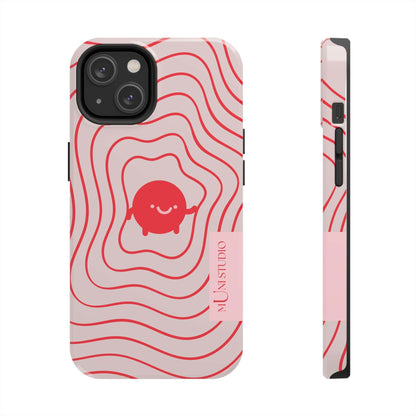 Muni Studio Phone Case iPhone 14 RED LIL LEGEND, Tough Phone Case