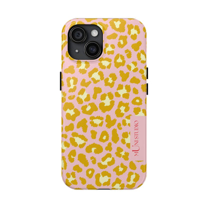 Muni Studio Phone Case iPhone 15 GOLDEN RAWR, Tough Phone Case