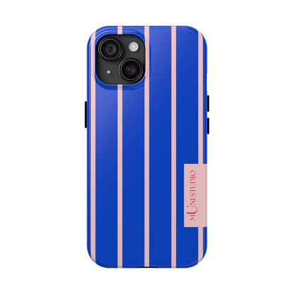 Muni Studio Phone Case iPhone 15 LAGOON, Tough Phone Case