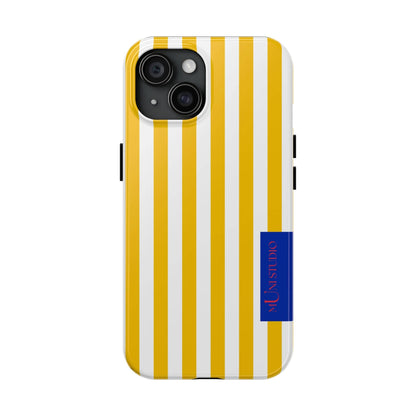 Muni Studio Phone Case iPhone 15 LEMON CAKE, Tough Phone Case