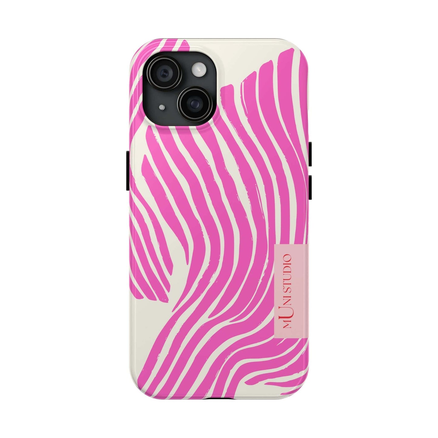 Muni Studio Phone Case iPhone 15 MORA, Tough Phone Case