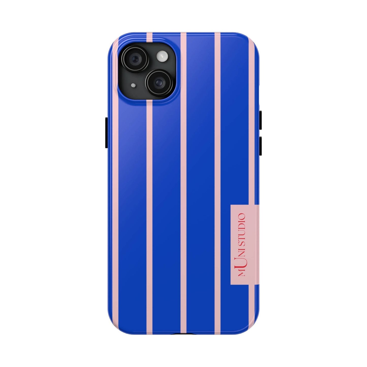 Muni Studio Phone Case iPhone 15 Plus LAGOON, Tough Phone Case