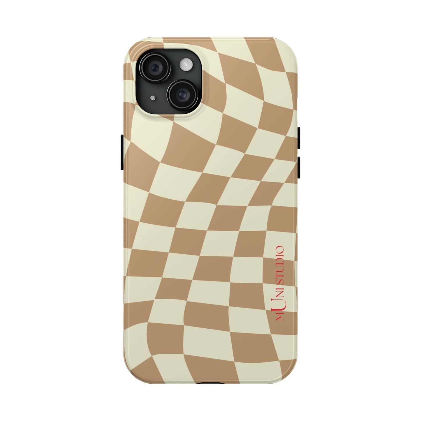 Muni Studio Phone Case iPhone 15 Plus TERRA, Tough Phone Case