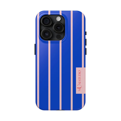 Muni Studio Phone Case iPhone 15 Pro LAGOON, Tough Phone Case