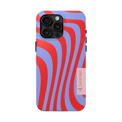 Muni Studio Phone Case iPhone 15 Pro Max CHIARA SWIRL, Tough Phone Case