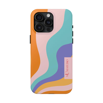 Muni Studio Phone Case iPhone 15 Pro Max GELATO, Tough Phone Case