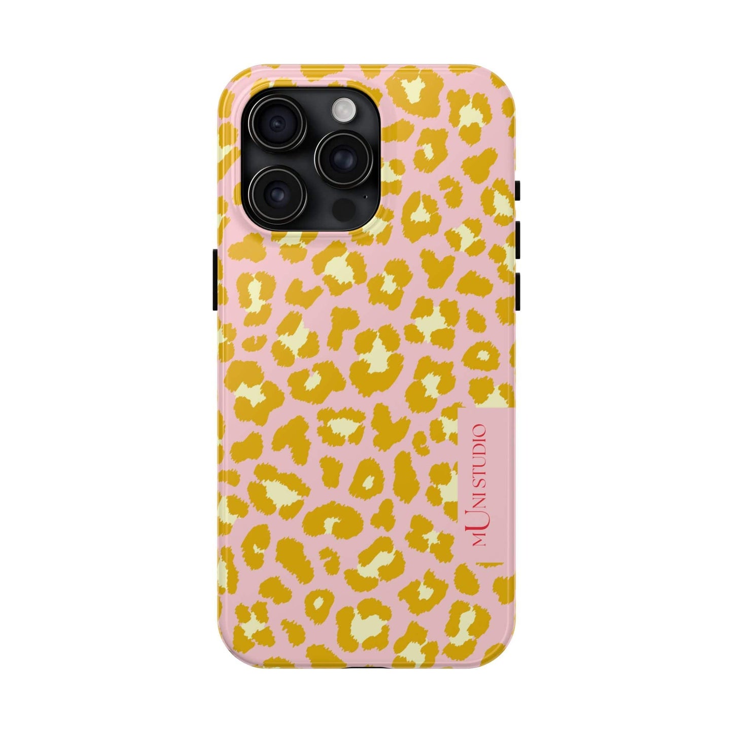 Muni Studio Phone Case iPhone 15 Pro Max GOLDEN RAWR, Tough Phone Case