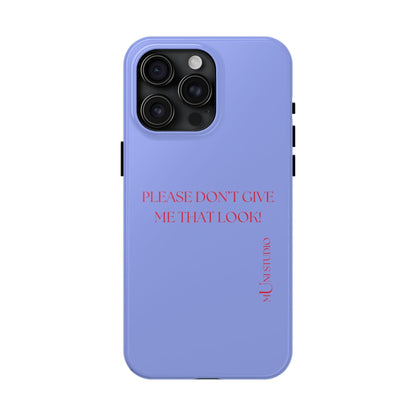 Muni Studio Phone Case iPhone 15 Pro Max THAT LOOK, Tough Phone Case