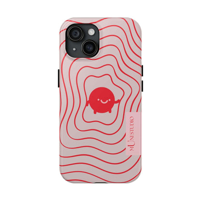 Muni Studio Phone Case iPhone 15 RED LIL LEGEND, Tough Phone Case