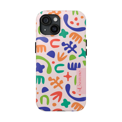 Muni Studio Phone Case iPhone 15 YOGA, Tough Phone Case