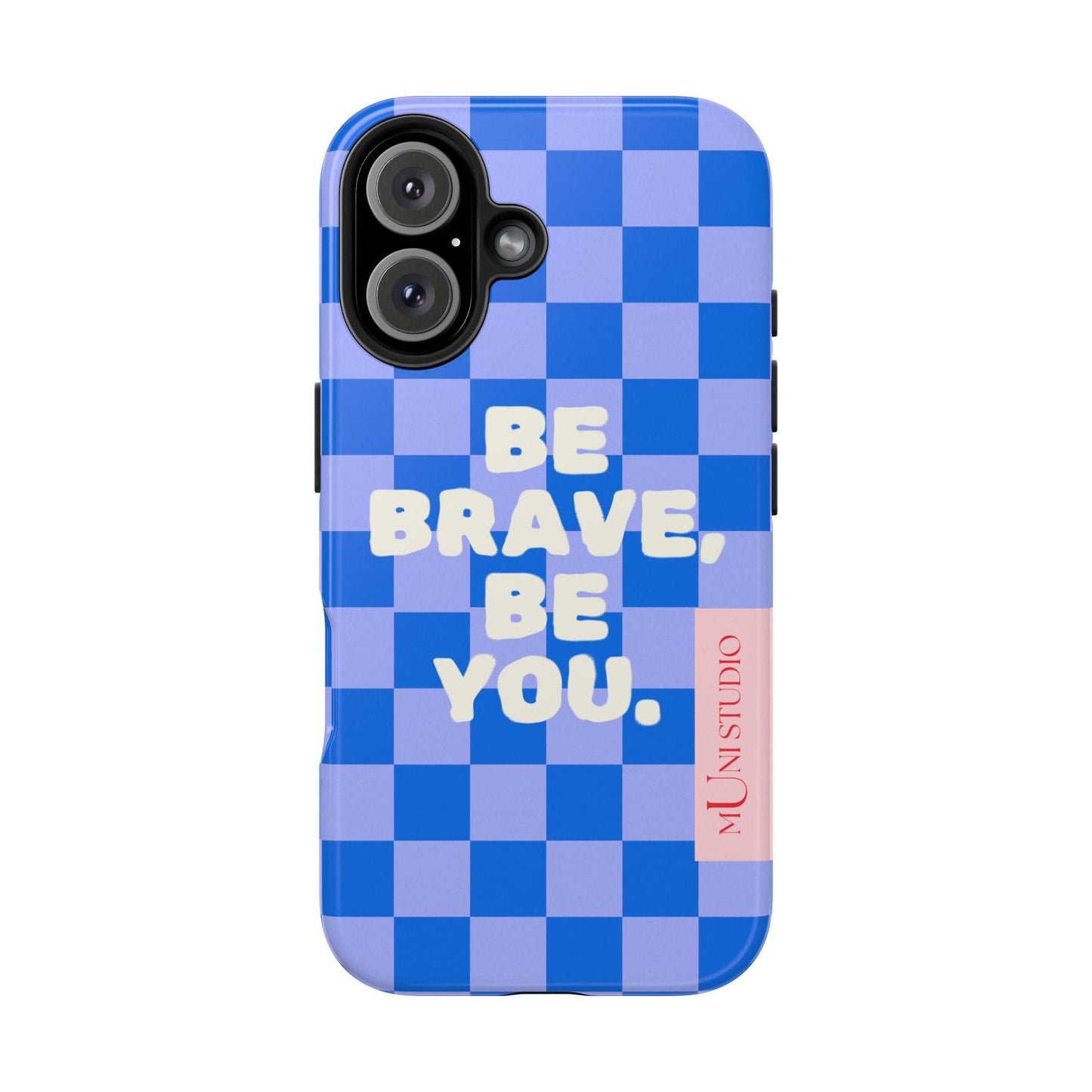 Muni Studio Phone Case iPhone 16 BE YOU, Tough Phone Case