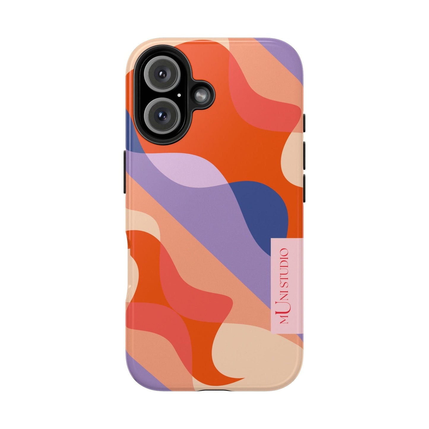 Muni Studio Phone Case iPhone 16 FLOW, Tough Phone Case