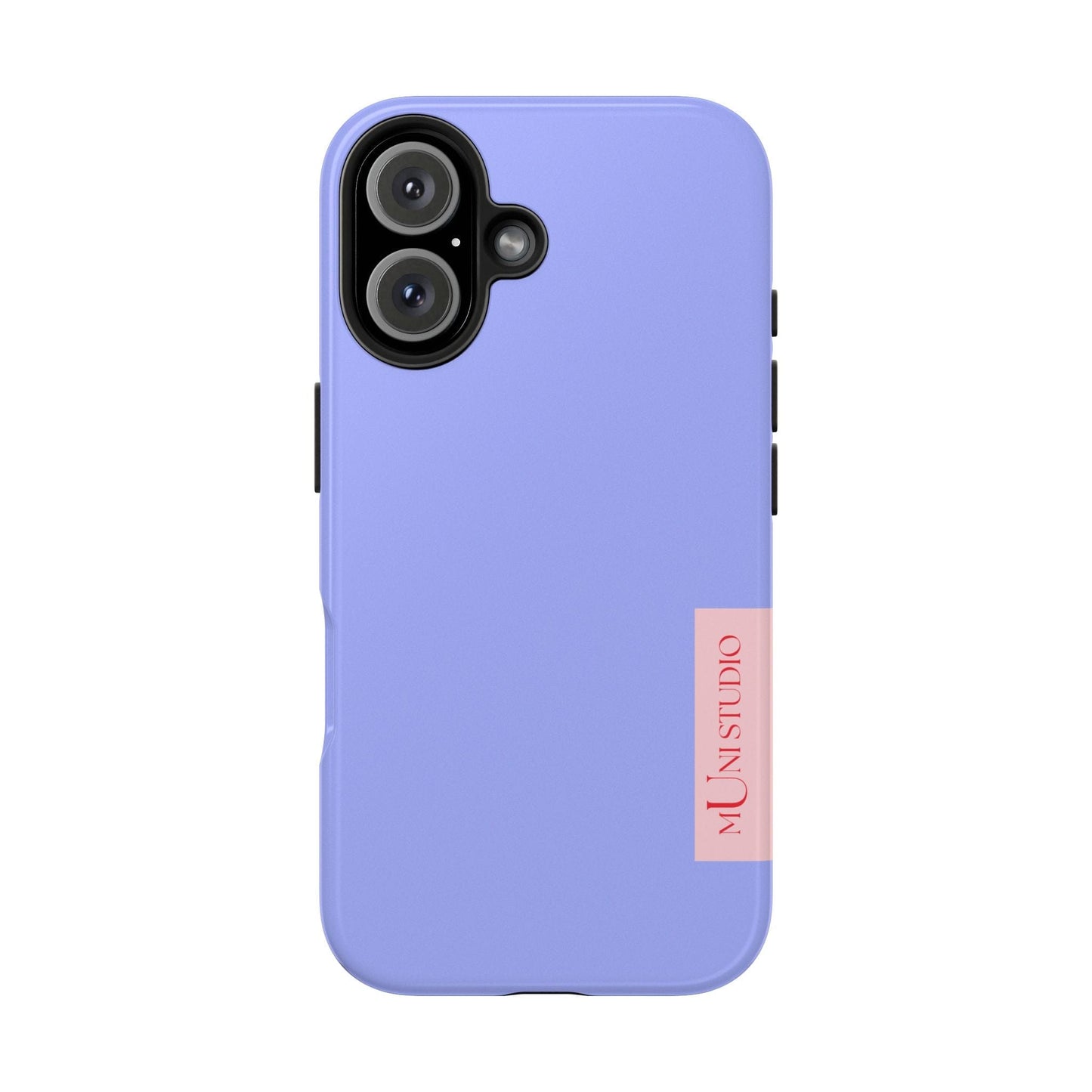 Muni Studio Phone Case iPhone 16 LAVENDER, Tough Phone Case