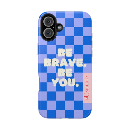 Muni Studio Phone Case iPhone 16 Plus BE YOU, Tough Phone Case