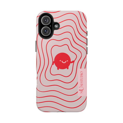 Muni Studio Phone Case iPhone 16 Plus RED LIL LEGEND, Tough Phone Case