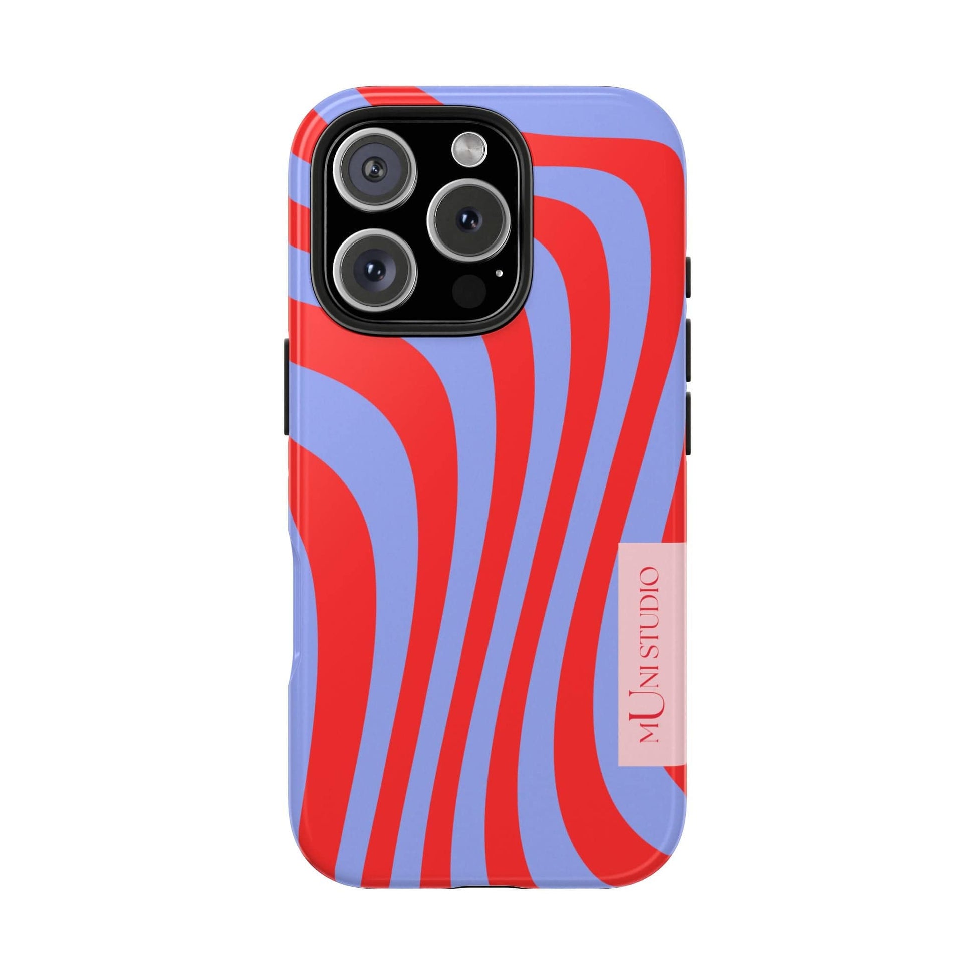Muni Studio Phone Case iPhone 16 Pro CHIARA SWIRL, Tough Phone Case