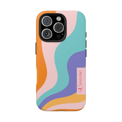 Muni Studio Phone Case iPhone 16 Pro GELATO, Tough Phone Case