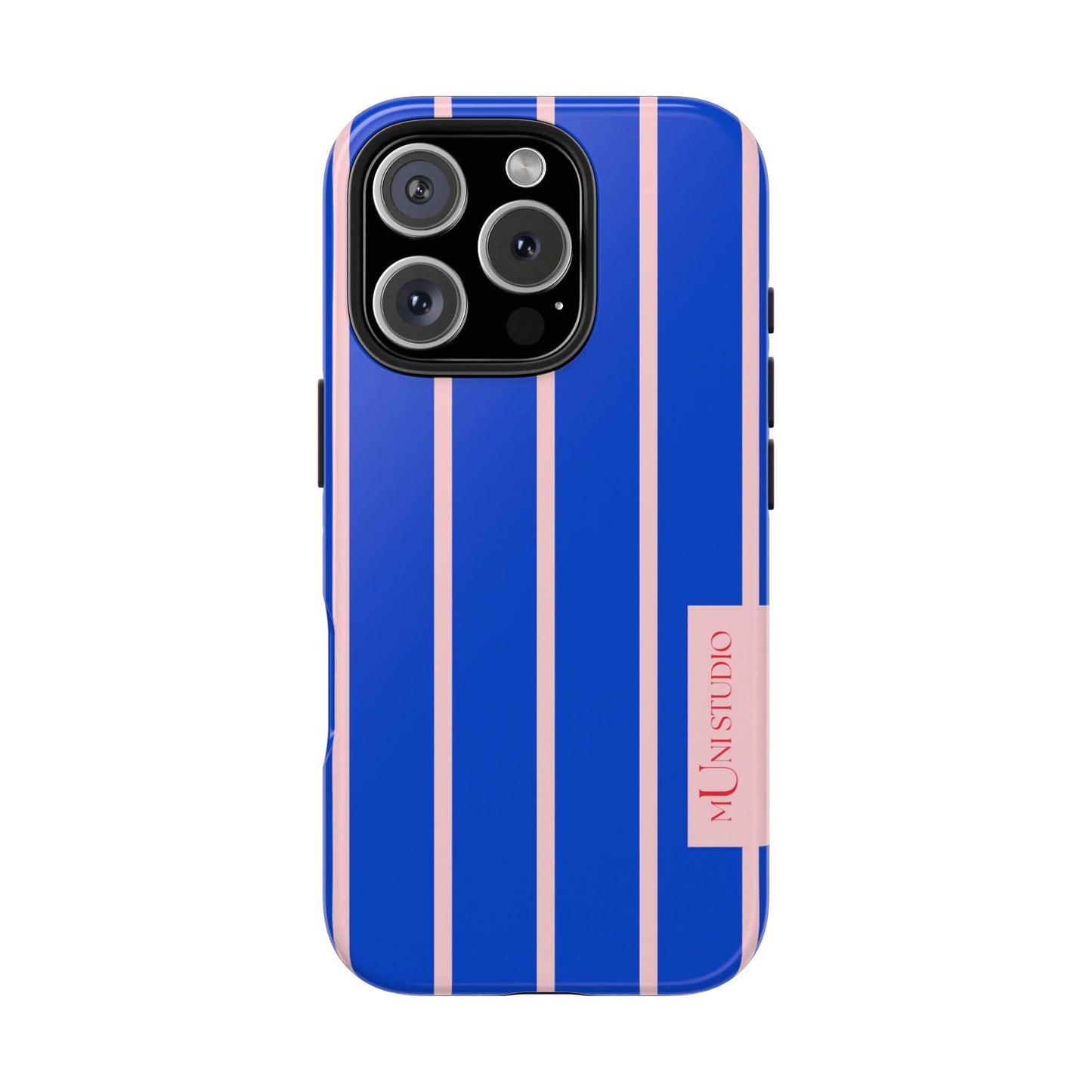 Muni Studio Phone Case iPhone 16 Pro LAGOON, Tough Phone Case