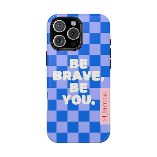 Muni Studio Phone Case iPhone 16 Pro Max BE YOU, Tough Phone Case