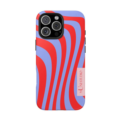 Muni Studio Phone Case iPhone 16 Pro Max CHIARA SWIRL, Tough Phone Case