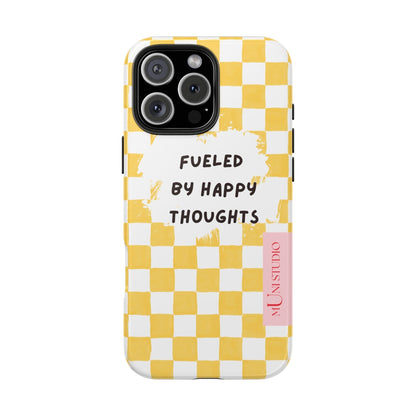 Muni Studio Phone Case iPhone 16 Pro Max HAPPY, Tough Phone Case