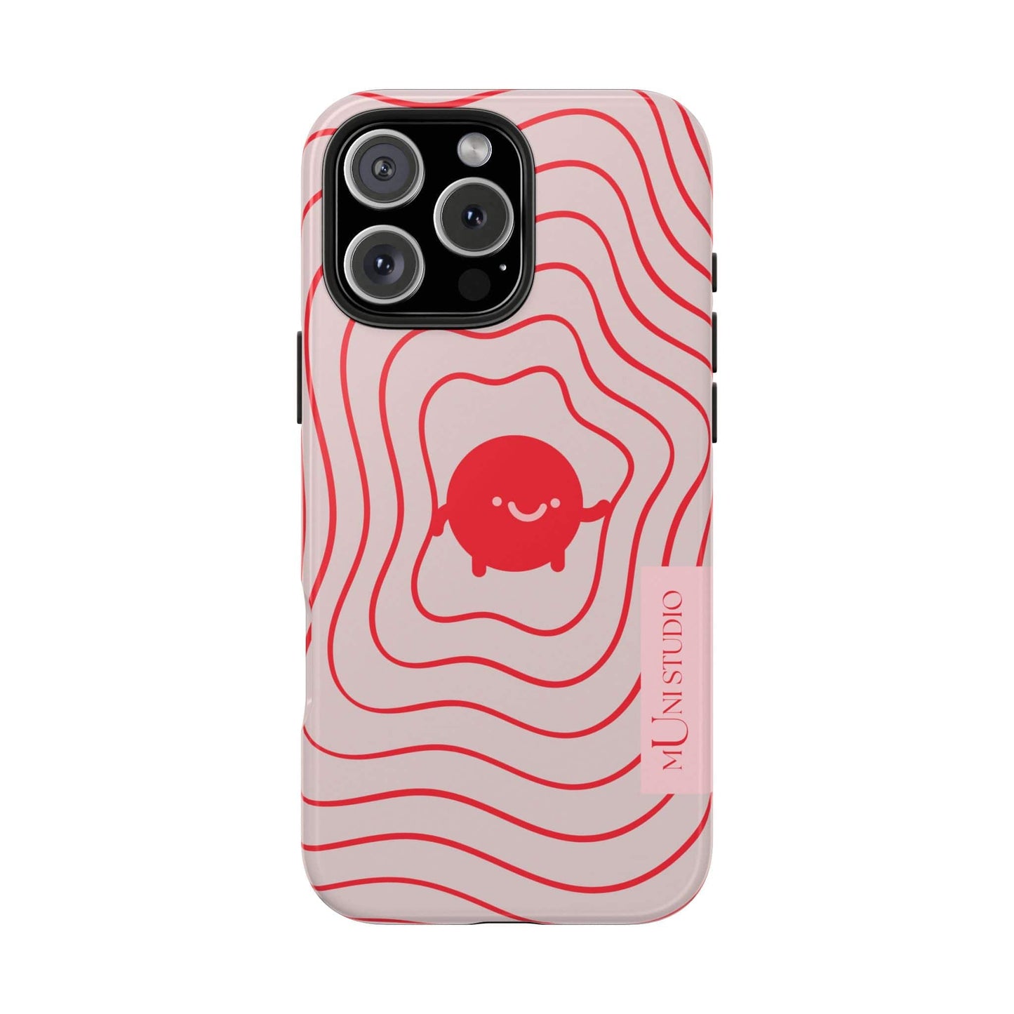 Muni Studio Phone Case iPhone 16 Pro Max RED LIL LEGEND, Tough Phone Case