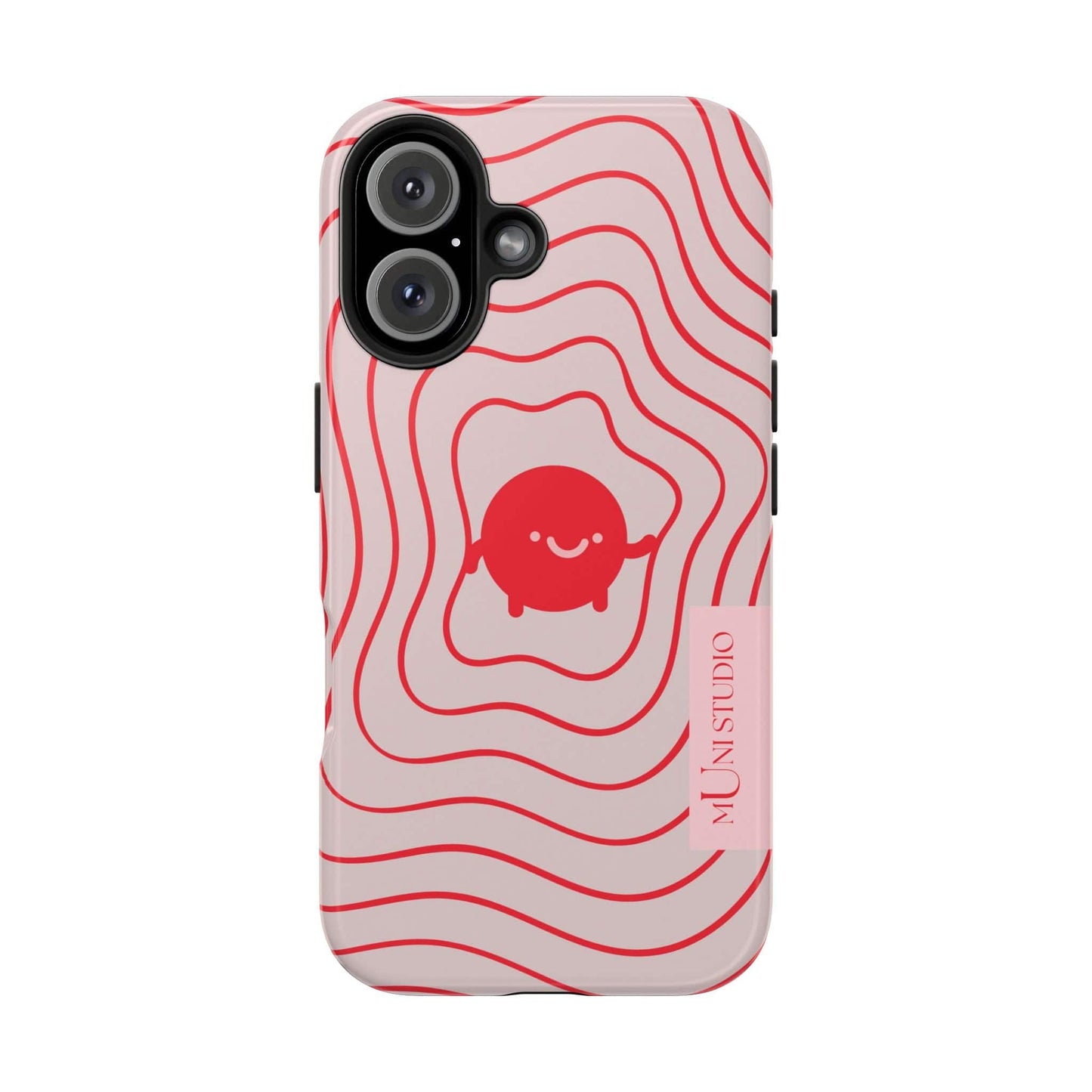 Muni Studio Phone Case iPhone 16 RED LIL LEGEND, Tough Phone Case
