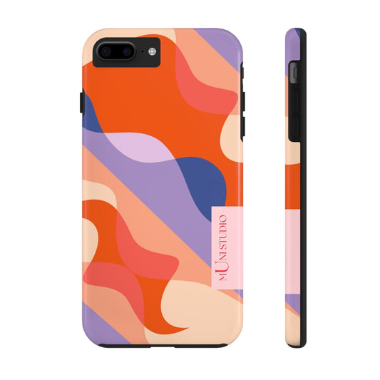 Muni Studio Phone Case iPhone 7 Plus, iPhone 8 Plus FLOW, Tough Phone Case